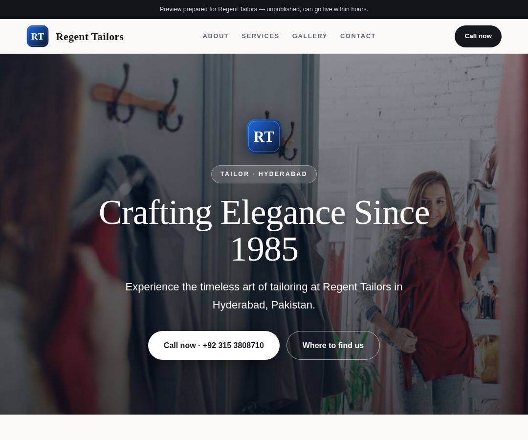 Regent Tailors