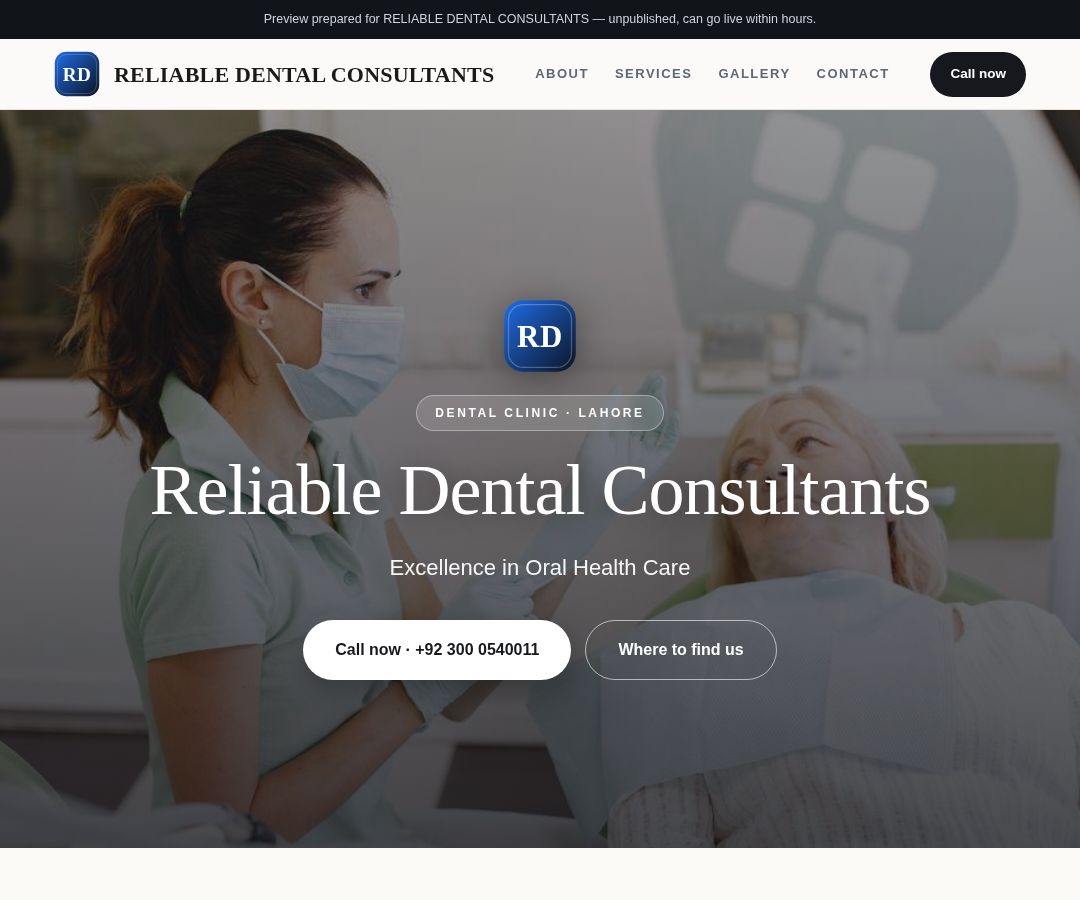 RELIABLE DENTAL CONSULTANTS