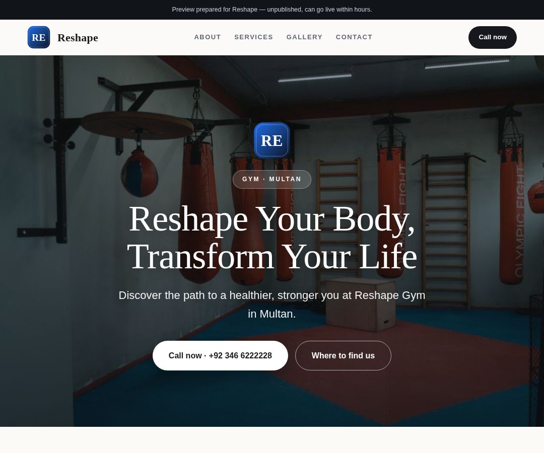 Reshape