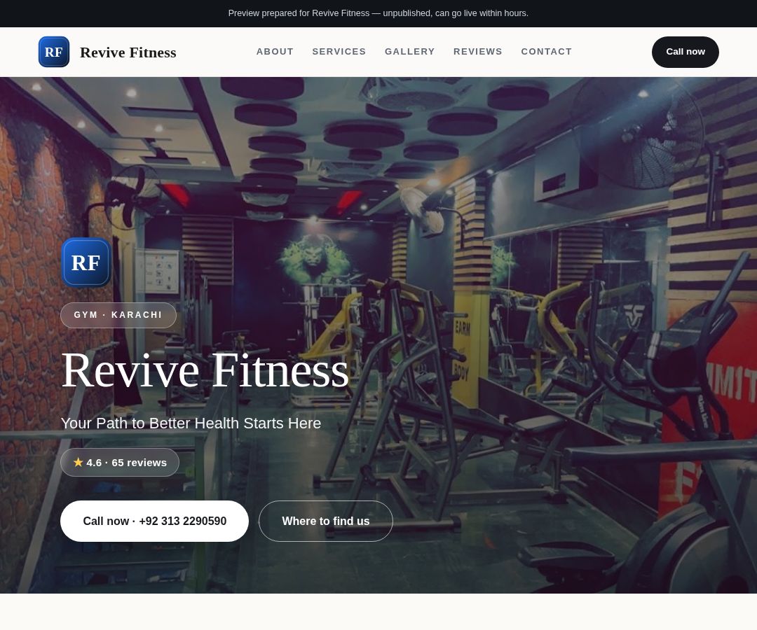 Revive Fitness