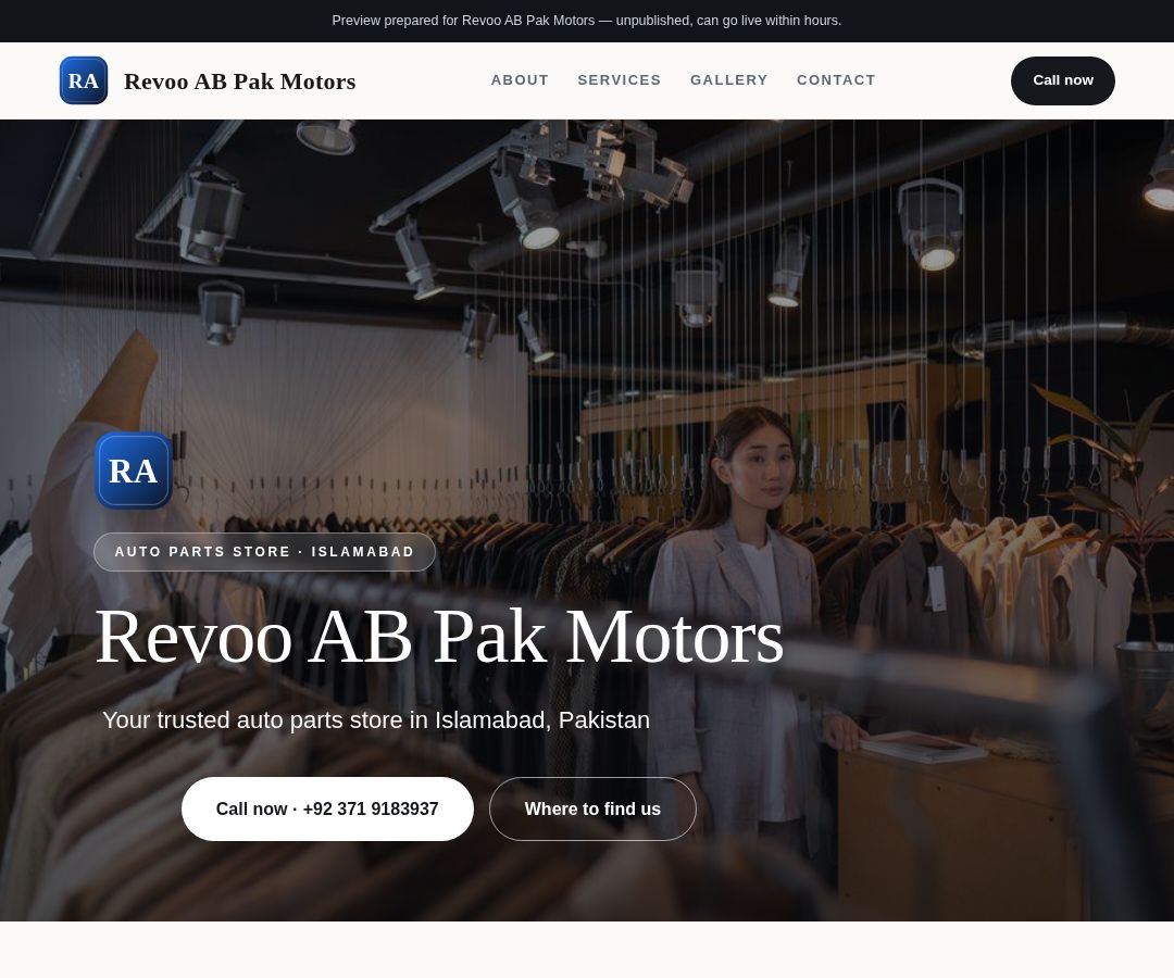 Revoo AB Pak Motors