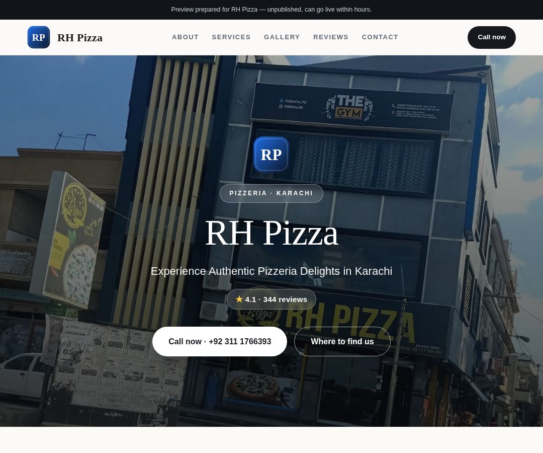 RH Pizza