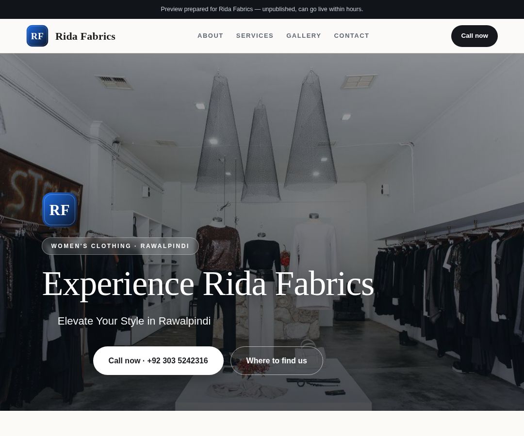 Rida Fabrics