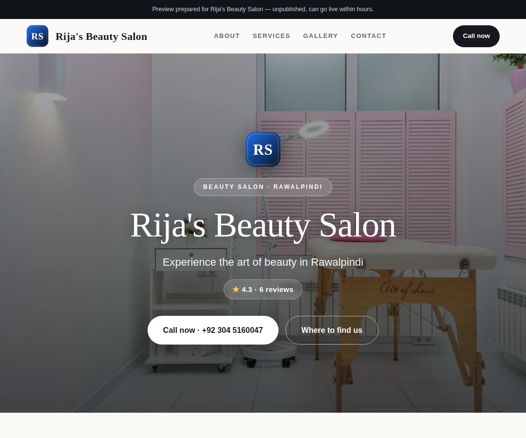 Rija's Beauty Salon