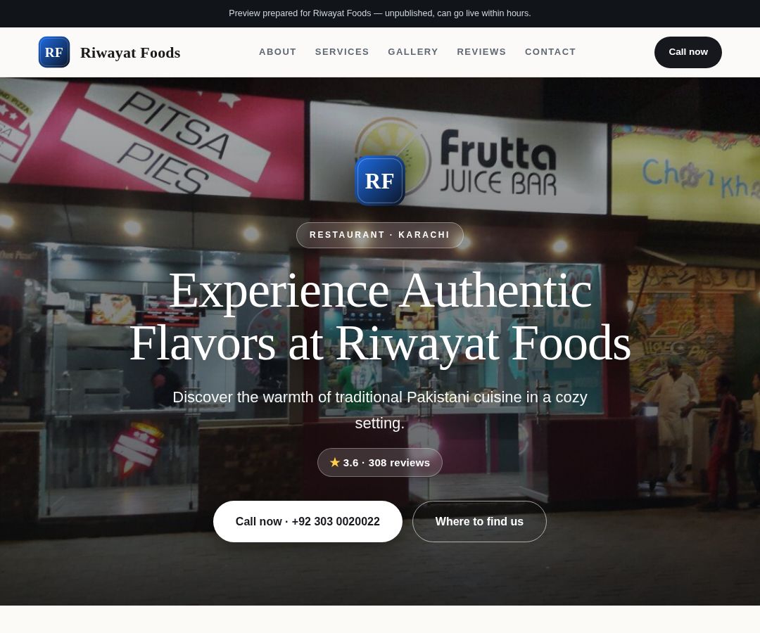Riwayat Foods