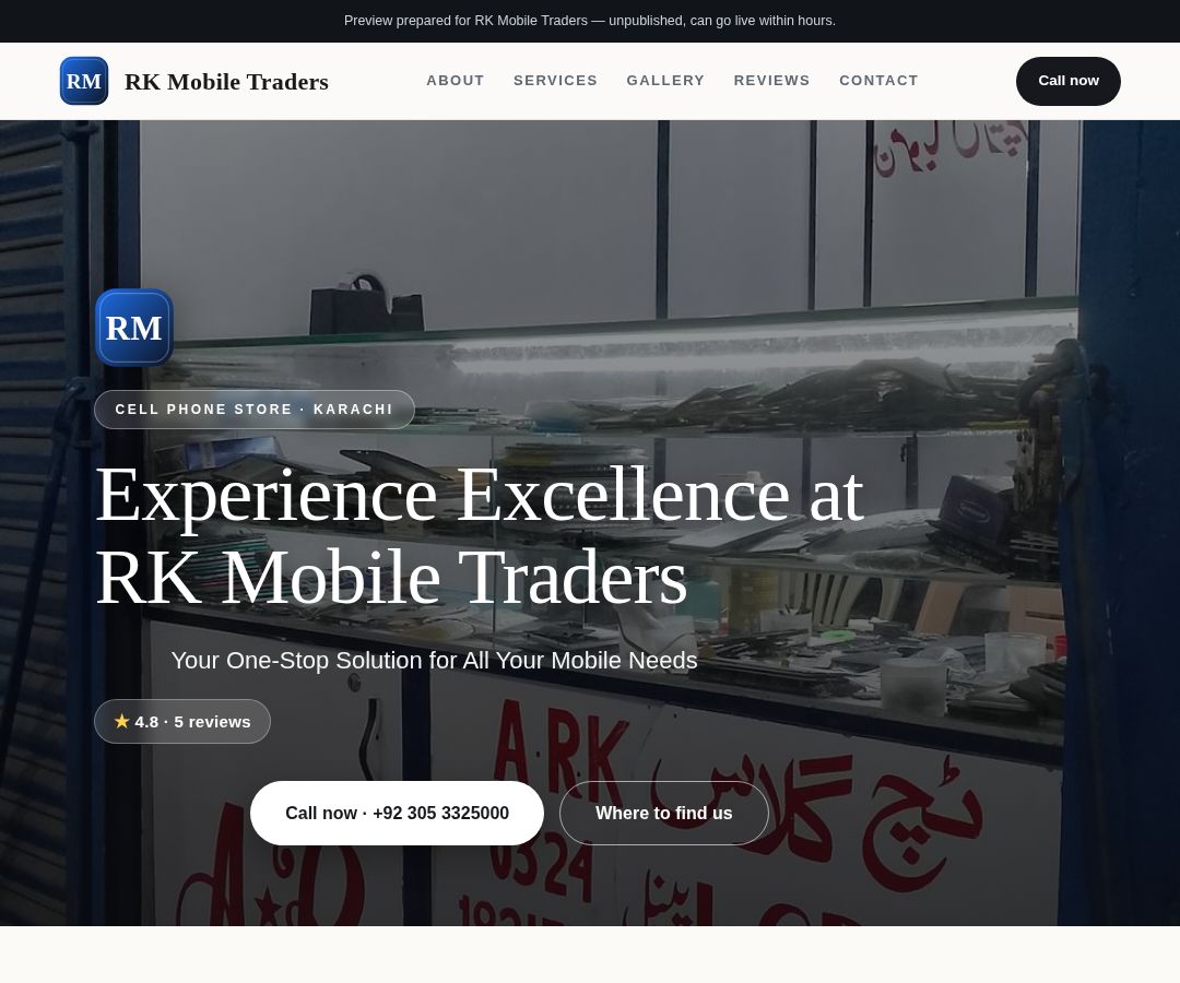 RK Mobile Traders