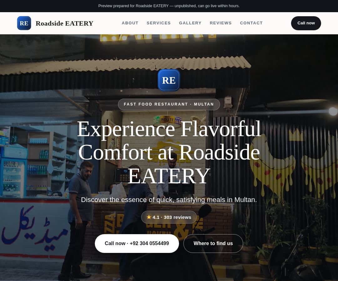 Roadside EATERY