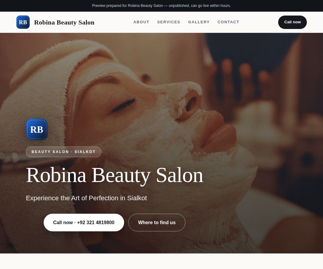 Robina Beauty Salon