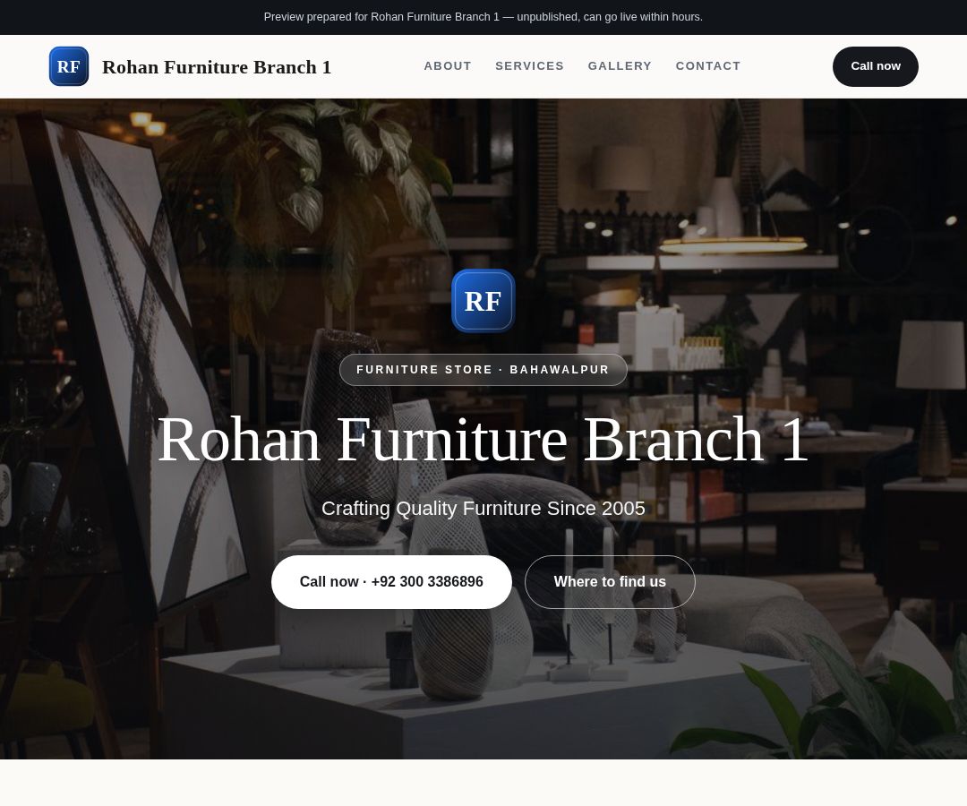 Rohan Furniture Branch 1