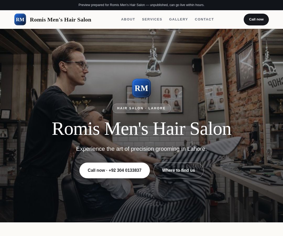 Romis Men's Hair Salon