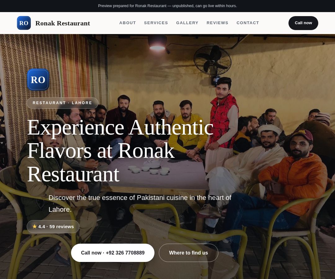 Ronak Restaurant