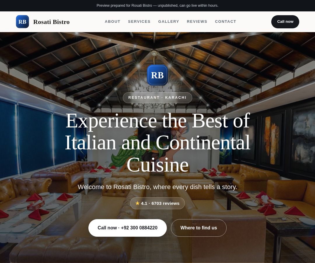 Rosati Bistro