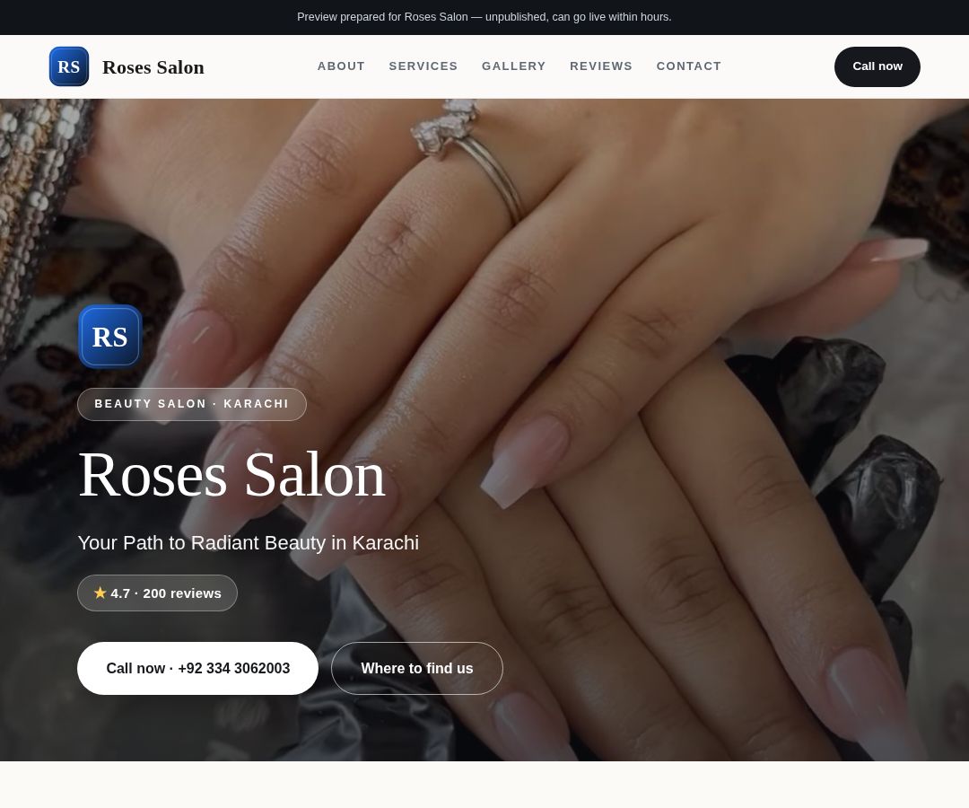 Roses Salon