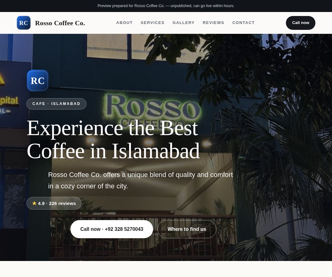 Rosso Coffee Co.
