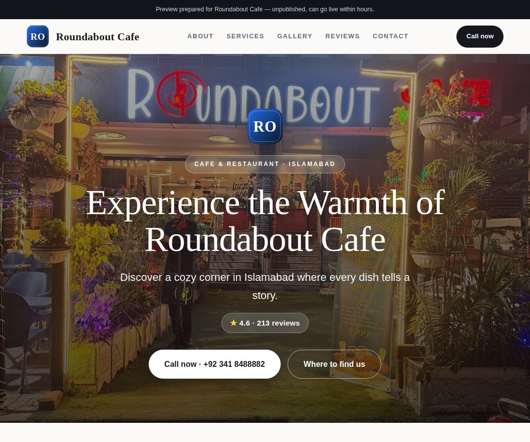 Roundabout Cafe