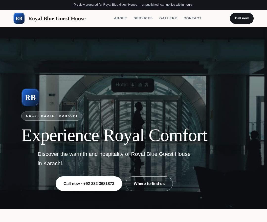 Royal Blue Guest House