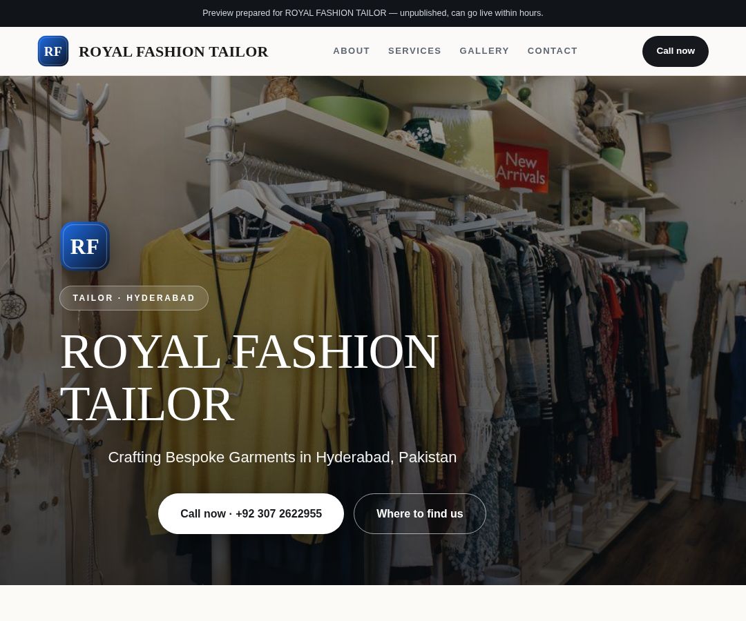 ROYAL FASHION TAILOR