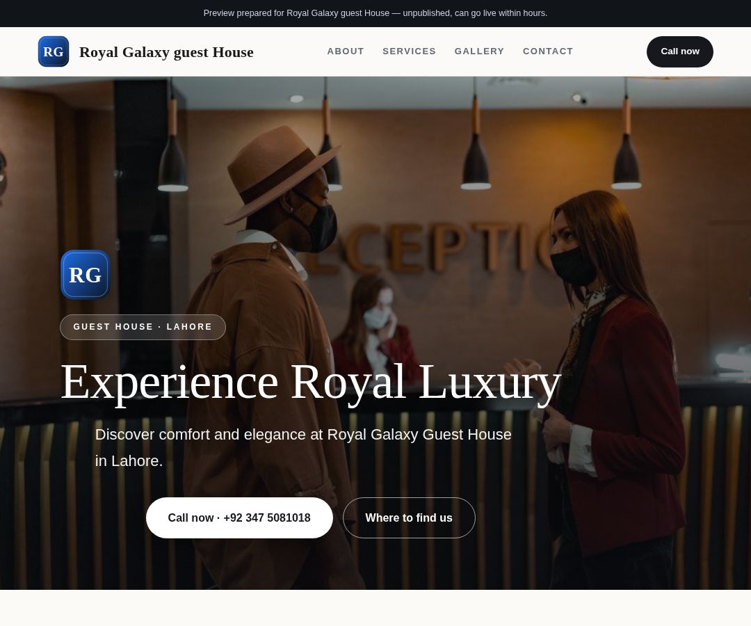 Royal Galaxy guest House