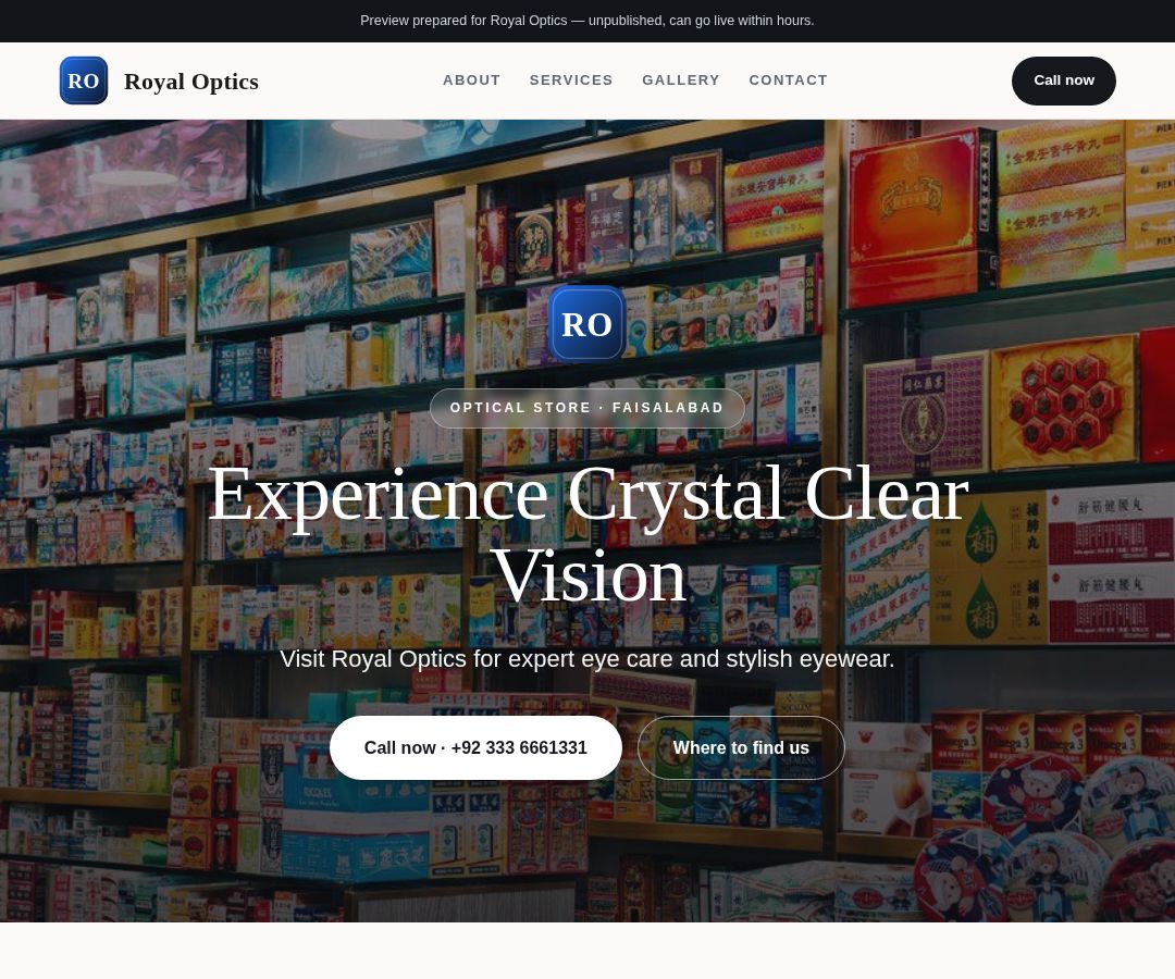 Royal Optics