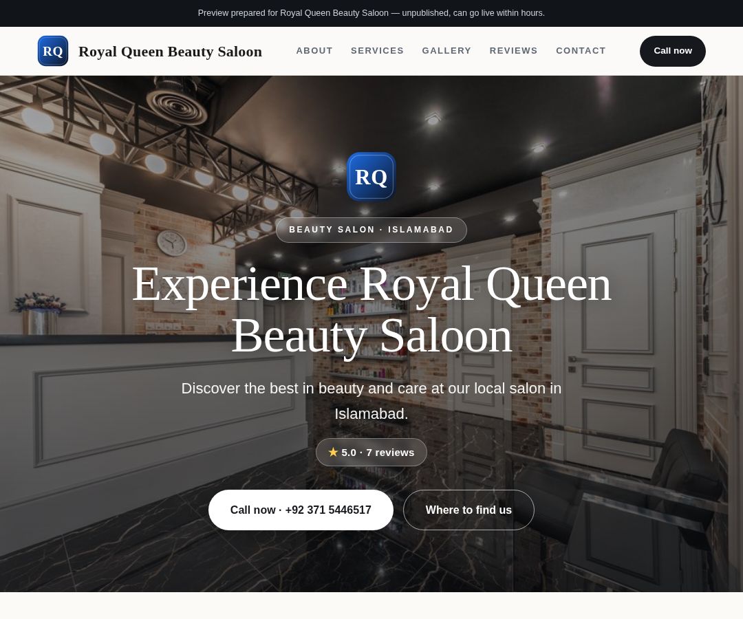Royal Queen Beauty Saloon
