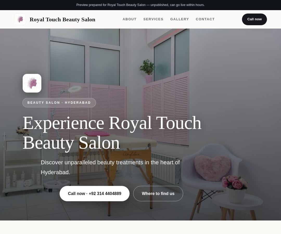 Royal Touch Beauty Salon