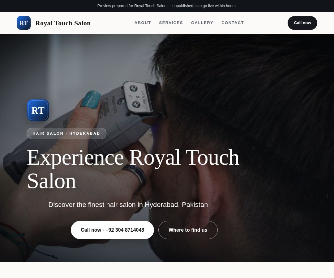 Royal Touch Salon