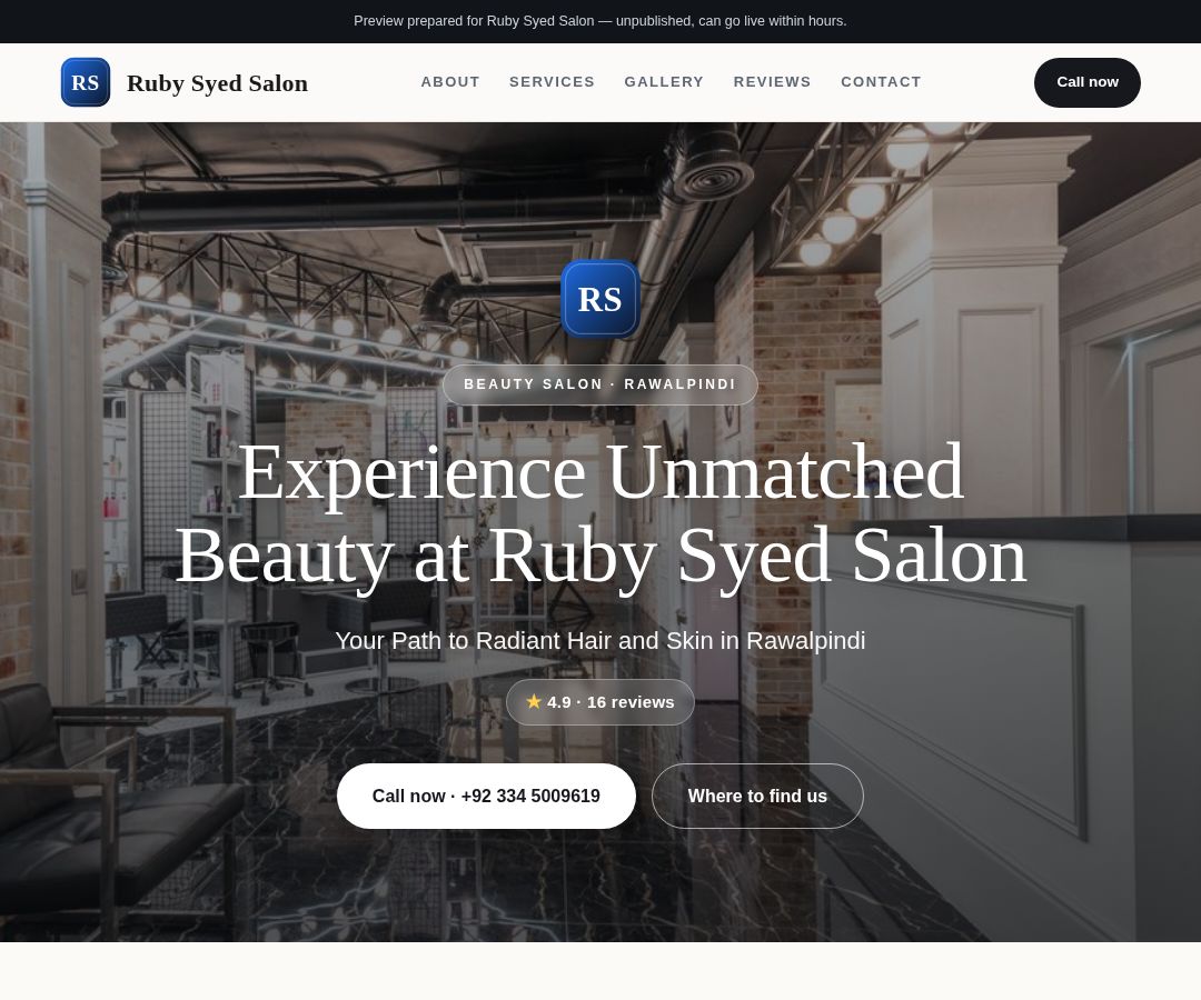 Ruby Syed Salon
