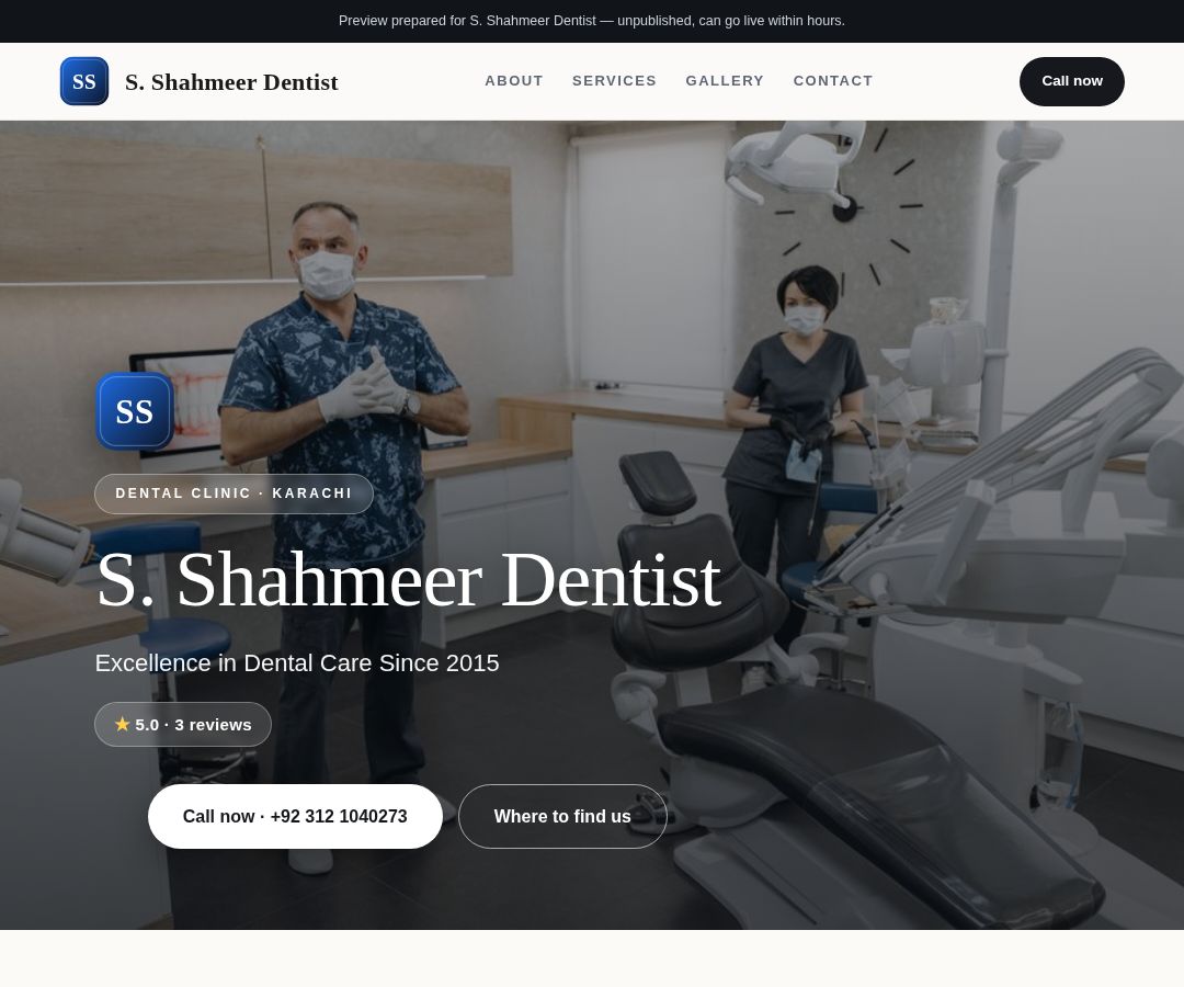S. Shahmeer Dentist