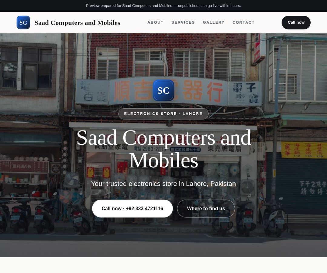 Saad Computers and Mobiles