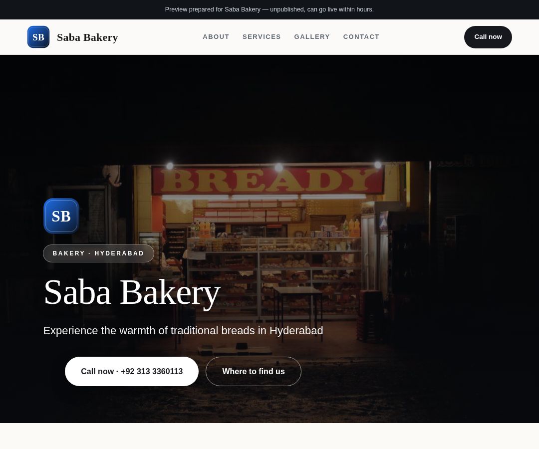 Saba Bakery