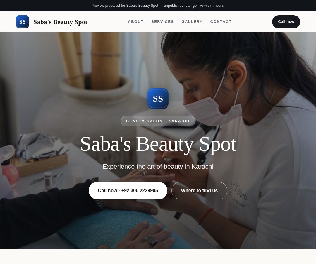 Saba's Beauty Spot