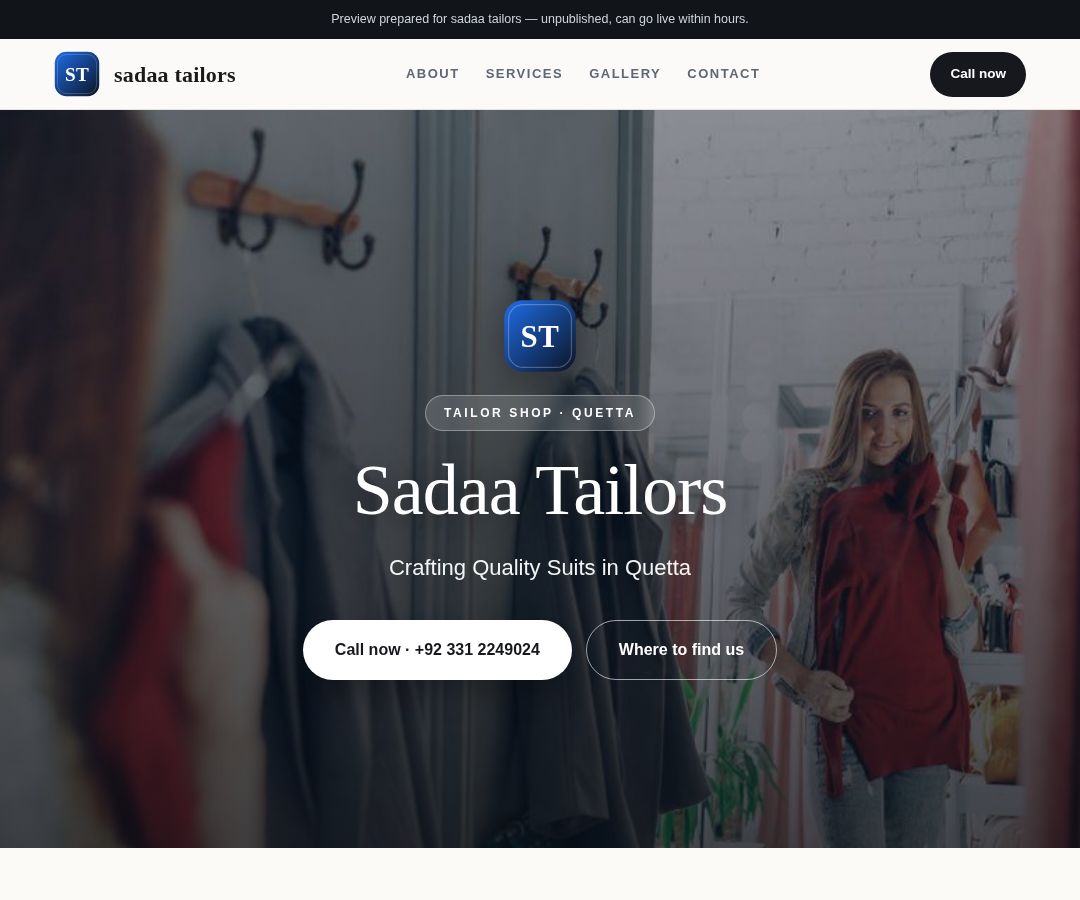 sadaa tailors