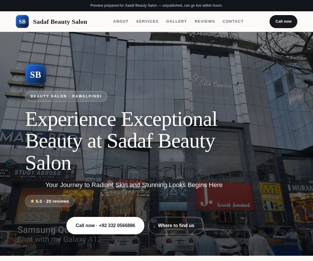 Sadaf Beauty Salon