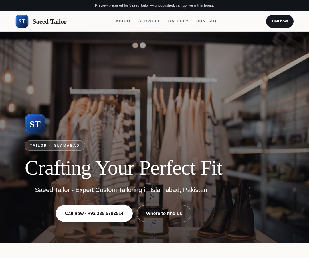 Saeed Tailor