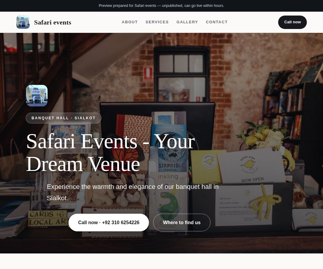Safari events