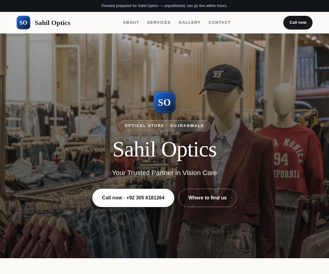 Sahil Optics