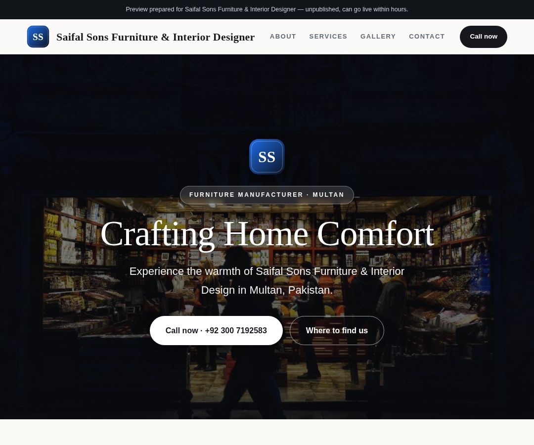 Saifal Sons Furniture & Interior Designer