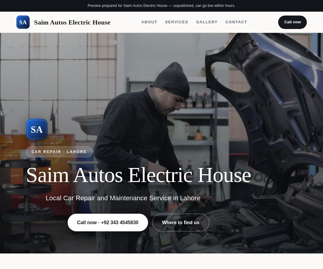 Saim Autos Electric House