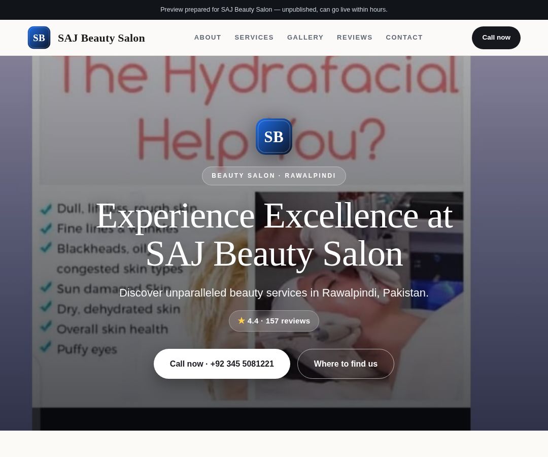 SAJ Beauty Salon