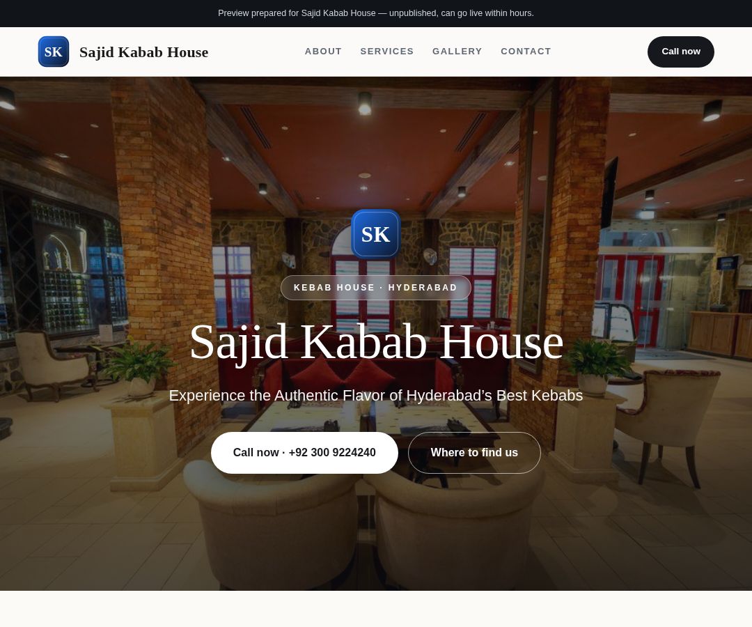 Sajid Kabab House