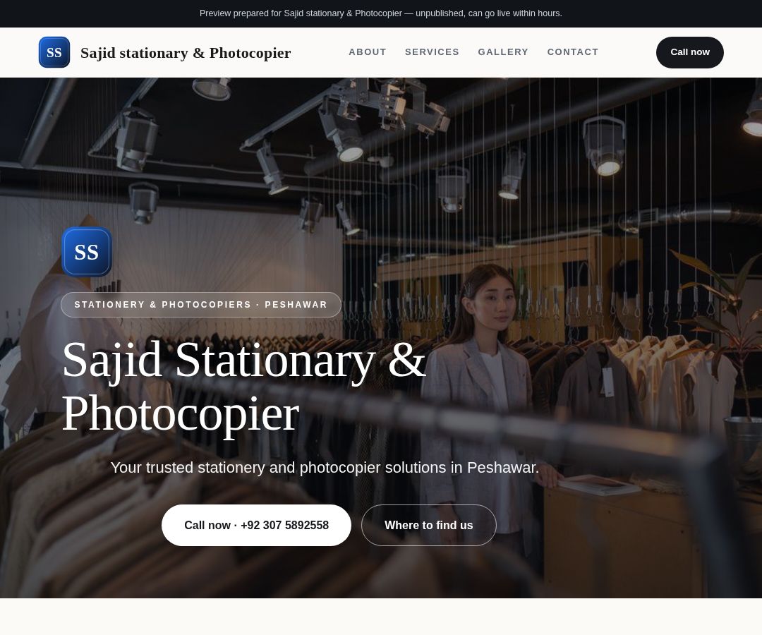 Sajid stationary & Photocopier