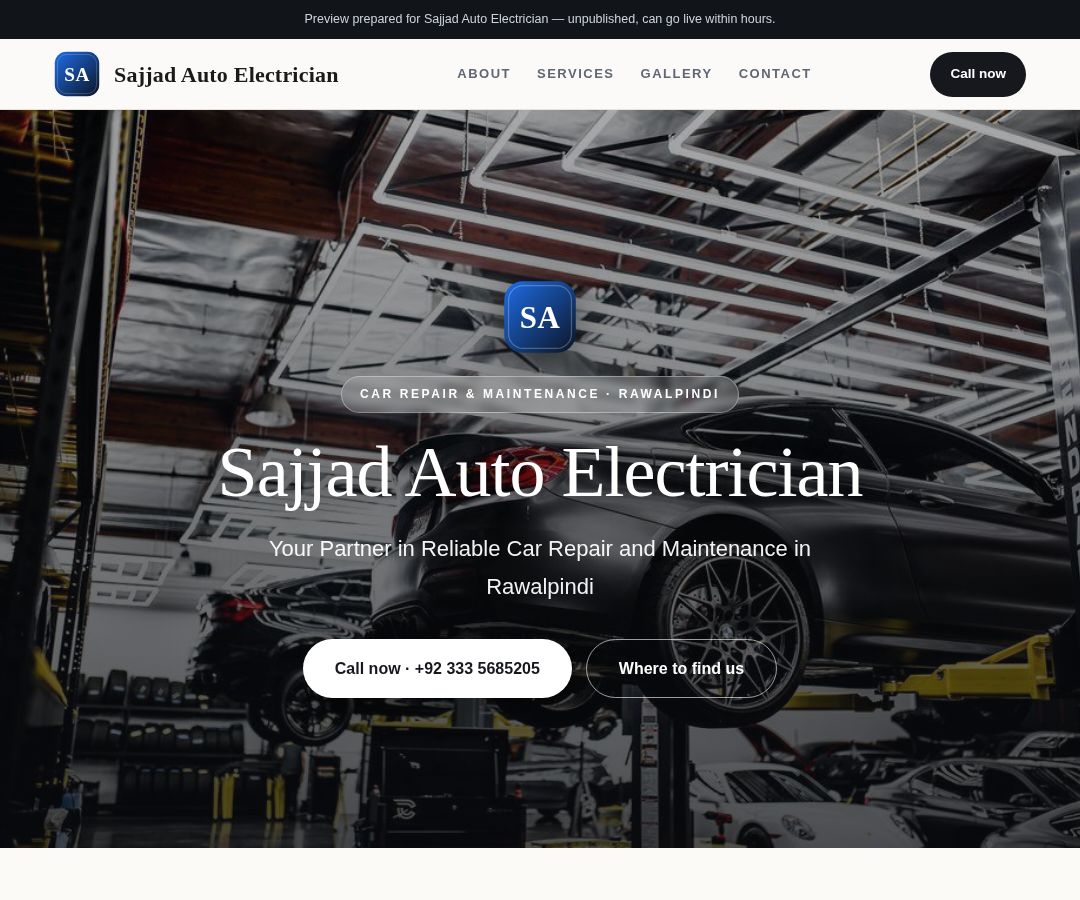 Sajjad Auto Electrician