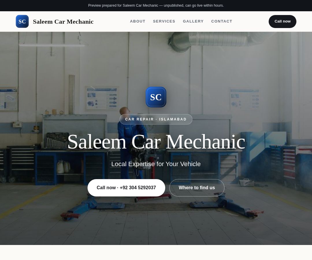 Saleem Car Mechanic