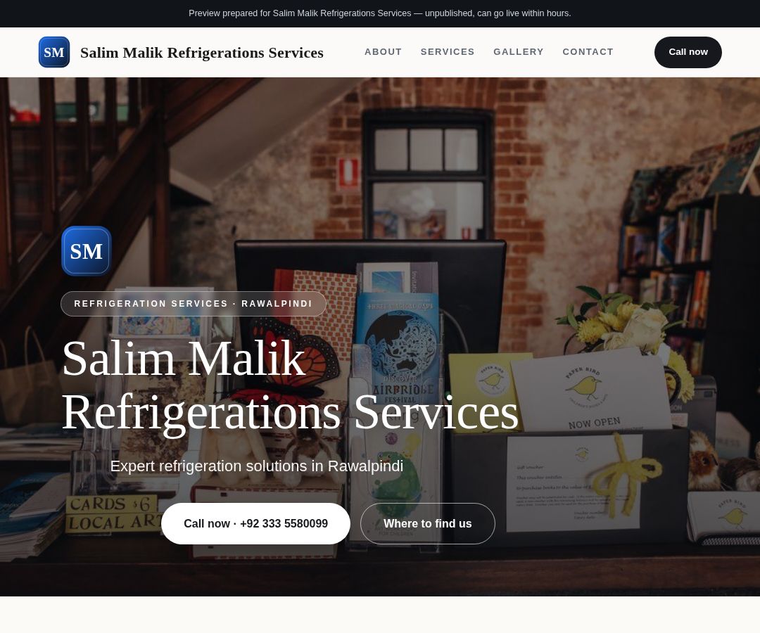 Salim Malik Refrigerations Services