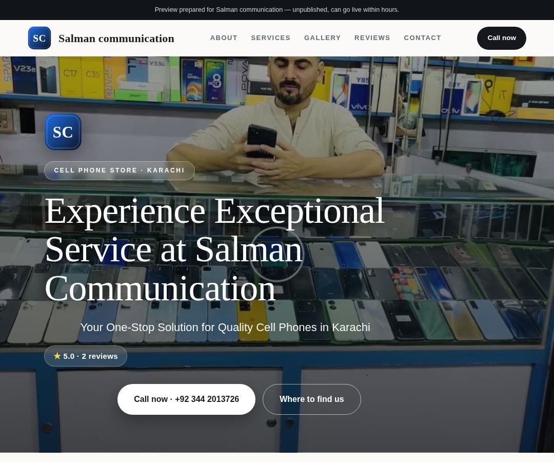 Salman communication