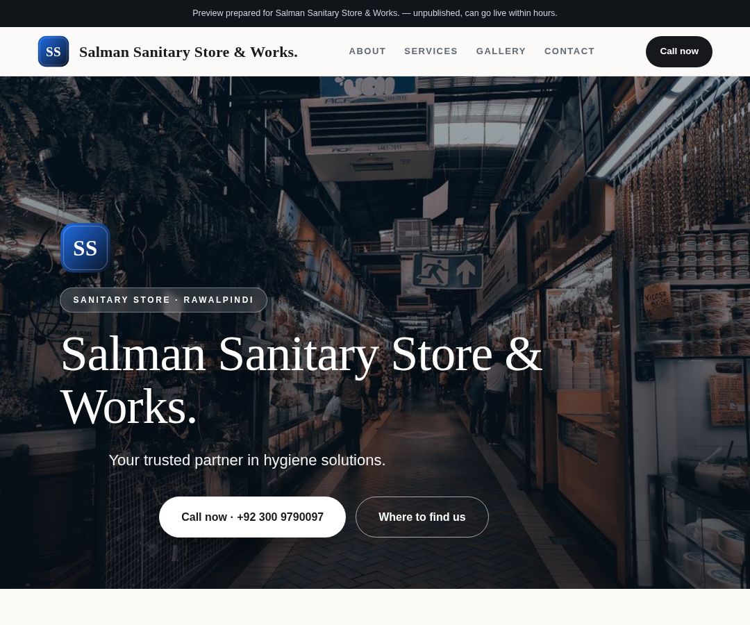 Salman Sanitary Store & Works.