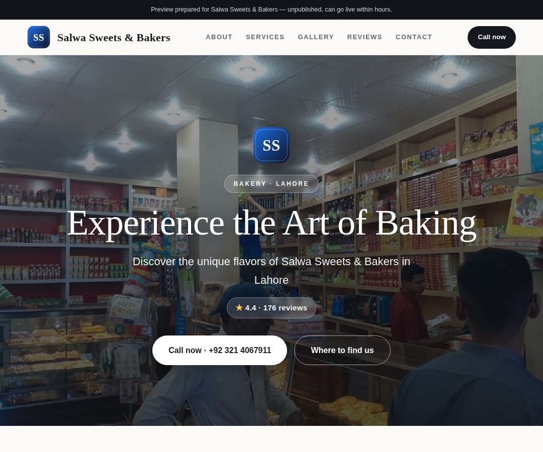 Salwa Sweets & Bakers
