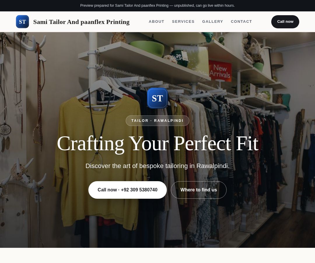 Sami Tailor And paanflex Printing