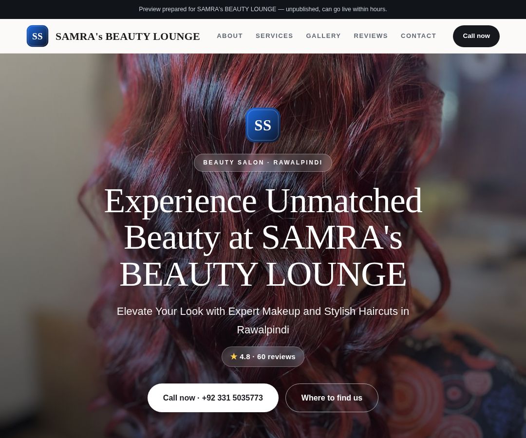 SAMRA's BEAUTY LOUNGE