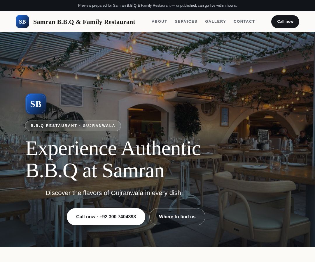 Samran B.B.Q & Family Restaurant